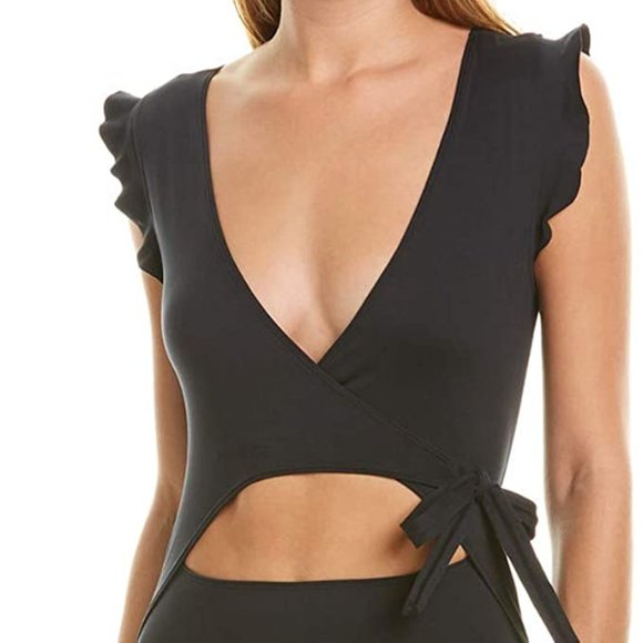 Free People Streamline Bodysuit - Black - Medium - Picture 2 of 4